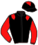 casaque portée par Pageot A. jockey du cheval de course I FEEL STAR, information pmu ZETURF