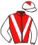 casaque portée par Mouesan H. jockey du cheval de course THARPE, information pmu ZETURF