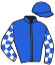 casaque portée par Veron F. jockey du cheval de course JAOUHAR GRINE (AR), information pmu ZETURF casaque portée par Veron F. jockey du cheval de course JAOUHAR GRINE (AR), information pmu ZETURF