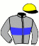 casaque portée par Fourcade R. jockey du cheval de course HAKANTE TROIS, information pmu ZETURF casaque portée par Fourcade R. jockey du cheval de course HAKANTE TROIS, information pmu ZETURF