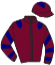 casaque portée par Romary Mlle M. jockey du cheval de course SINGEL MALT, information pmu ZETURF