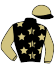 casaque portée par Guedj-gay G. jockey du cheval de course BACIVER, information pmu ZETURF