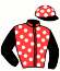casaque portée par Blot P. jockey du cheval de course JUMP FOR GOLD, information pmu ZETURF casaque portée par Blot P. jockey du cheval de course JUMP FOR GOLD, information pmu ZETURF
