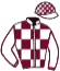 casaque portée par Richard G. jockey du cheval de course KISSME DE LA BRUNIE, information pmu ZETURF casaque portée par Richard G. jockey du cheval de course KISSME DE LA BRUNIE, information pmu ZETURF