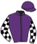 casaque portée par Le Clerc B. jockey du cheval de course LIKATA, information pmu ZETURF casaque portée par Le Clerc B. jockey du cheval de course LIKATA, information pmu ZETURF