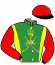 casaque portée par Forest M. jockey du cheval de course ALMURJANAH, information pmu ZETURF casaque portée par Forest M. jockey du cheval de course ALMURJANAH, information pmu ZETURF