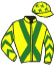 casaque portée par Barzalona M. jockey du cheval de course RITCHIE, information pmu ZETURF