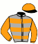 casaque portée par Orani Ant. jockey du cheval de course BAY D'ARGENT, information pmu ZETURF casaque portée par Orani Ant. jockey du cheval de course BAY D'ARGENT, information pmu ZETURF