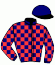casaque portée par Eon Mlle M. jockey du cheval de course PIETER DE HOOCH, information pmu ZETURF