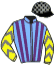 casaque portée par Orani Ant. jockey du cheval de course FRENCH CHUNKY, information pmu ZETURF
