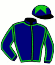casaque portée par Gutierrez Val A. jockey du cheval de course PIRAILLAN, information pmu ZETURF