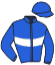 casaque portée par Werle A. jockey du cheval de course ARTICHOPE, information pmu ZETURF