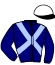 casaque portée par Meyer Mlle M. jockey du cheval de course AMORETTI, information pmu ZETURF
