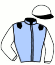 casaque portée par Piccone T. jockey du cheval de course DSCHINGIS DREAM, information pmu ZETURF