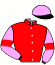 casaque portée par Mekouche Mlle A. jockey du cheval de course WINO, information pmu ZETURF