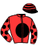 casaque portée par Eon Mlle M. jockey du cheval de course VERITABLE, information pmu ZETURF