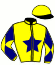 casaque portée par Le Quilleuc S. jockey du cheval de course AL MOUNA DU LOUP, information pmu ZETURF casaque portée par Le Quilleuc S. jockey du cheval de course AL MOUNA DU LOUP, information pmu ZETURF