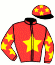 casaque portée par Forest M. jockey du cheval de course AALINA DU SOLEIL (AR), information pmu ZETURF casaque portée par Forest M. jockey du cheval de course AALINA DU SOLEIL (AR), information pmu ZETURF