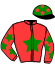 casaque portée par Bendjama A. jockey du cheval de course JARKI, information pmu ZETURF casaque portée par Bendjama A. jockey du cheval de course JARKI, information pmu ZETURF