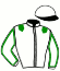 casaque portée par Merille C. jockey du cheval de course LA NORMALIENNE, information pmu ZETURF casaque portée par Merille C. jockey du cheval de course LA NORMALIENNE, information pmu ZETURF