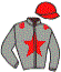 casaque portée par Dupuis Mlle A. jockey du cheval de course JOUNA DE LAURMA, information pmu ZETURF casaque portée par Dupuis Mlle A. jockey du cheval de course JOUNA DE LAURMA, information pmu ZETURF