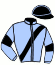 casaque portée par Bedel C. jockey du cheval de course GENTLEMAN DE LARCY (FR), information pmu ZETURF