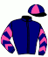 casaque portée par Demota M. jockey du cheval de course DAROLD DE PLAY (FR), information pmu ZETURF