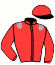 casaque portée par Gelormini G. jockey du cheval de course GUERCH SEVEN (FR), information pmu ZETURF