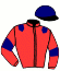 casaque portée par Bazire N. jockey du cheval de course INFINITY DU PONT (FR), information pmu ZETURF