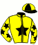 casaque portée par Dabouis A. jockey du cheval de course HECLAIR DU CANET (FR), information pmu ZETURF
