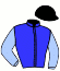 casaque portée par Rochard B. jockey du cheval de course HELLU DANEPIERRE, information pmu ZETURF