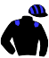 casaque portée par Bonne D. jockey du cheval de course FLASH DU BIWETZ (FR), information pmu ZETURF