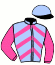 casaque portée par De Vaugiraud A. jockey du cheval de course FIDELE MADRIK (FR), information pmu ZETURF