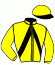 casaque portée par Guillon C. jockey du cheval de course GOOD COMPUTER, information pmu ZETURF