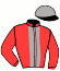 casaque portée par Beaucamp B. jockey du cheval de course GOLD DAIRPET, information pmu ZETURF