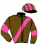 casaque portée par Rochard B. jockey du cheval de course JOIE D'ATOUT, information pmu ZETURF