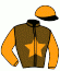 casaque portée par Lagadeuc F. jockey du cheval de course INCROYABLE TALENT, information pmu ZETURF