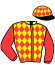 casaque portée par Jannier A. jockey du cheval de course DIORICIMO D'EVA, information pmu ZETURF