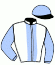 casaque portée par Mary Ch. A. jockey du cheval de course KANCALAIS, information pmu ZETURF