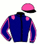 casaque portée par Favris A. jockey du cheval de course JULIENA BLUE, information pmu ZETURF casaque portée par Favris A. jockey du cheval de course JULIENA BLUE, information pmu ZETURF