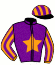 casaque portée par Hubin Mlle C. jockey du cheval de course KAIROS DU CONROY, information pmu ZETURF casaque portée par Hubin Mlle C. jockey du cheval de course KAIROS DU CONROY, information pmu ZETURF