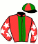 casaque portée par Monthule Hug. jockey du cheval de course IDEAL DANCER, information pmu ZETURF casaque portée par Monthule Hug. jockey du cheval de course IDEAL DANCER, information pmu ZETURF