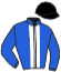 casaque portée par Henry A. P. jockey du cheval de course FIGLIO MERITE, information pmu ZETURF