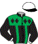 casaque portée par Mlle Lepage A. jockey du cheval de course CAPTOR DELLESELVE, information pmu ZETURF casaque portée par Mlle Lepage A. jockey du cheval de course CAPTOR DELLESELVE, information pmu ZETURF