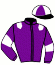casaque portée par Desmigneux F. jockey du cheval de course GO GO GIGI, information pmu ZETURF