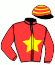 casaque portée par Martin Th. jockey du cheval de course GOLD DE LA COUDRE, information pmu ZETURF casaque portée par Martin Th. jockey du cheval de course GOLD DE LA COUDRE, information pmu ZETURF