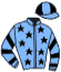 casaque portée par Desmigneux F. jockey du cheval de course JERICHO D'ORGERES, information pmu ZETURF casaque portée par Desmigneux F. jockey du cheval de course JERICHO D'ORGERES, information pmu ZETURF