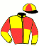casaque portée par Nivard F. jockey du cheval de course KALKO D'OURVILLE, information pmu ZETURF