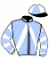casaque portée par Le Corre Y. jockey du cheval de course GINA SAINT QUENTIN, information pmu ZETURF