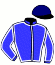 casaque portée par Perrin Ant. jockey du cheval de course KARAMEL JOYEUX, information pmu ZETURF